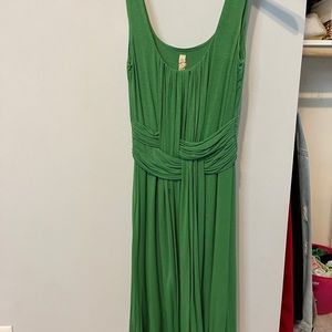 Anthropologie Green Dress, size XS